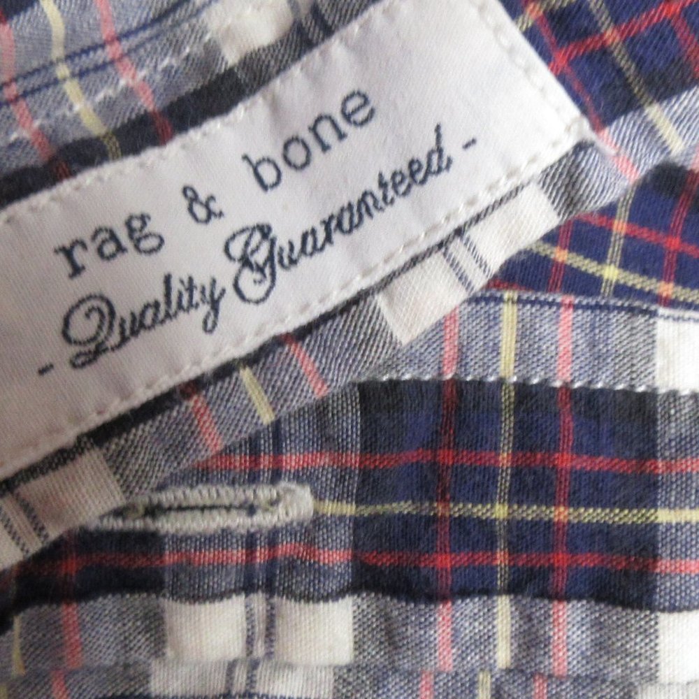 Rag & Bone tailored workwear Button Down Shirt S - Picture 7 of 8